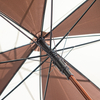 Wholesale OEM Wooden Handle Hotel Umbrella Windproof Custom Printed Guest Rain Umbrella Supplier