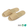 Custom OEM Eco‑Friendly Rattan Hotel Slippers with Non Slip Sole Factory