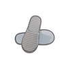Wholesale OEM Foldable Striped Portable Home Slippers Indoor House Shoes Supplier