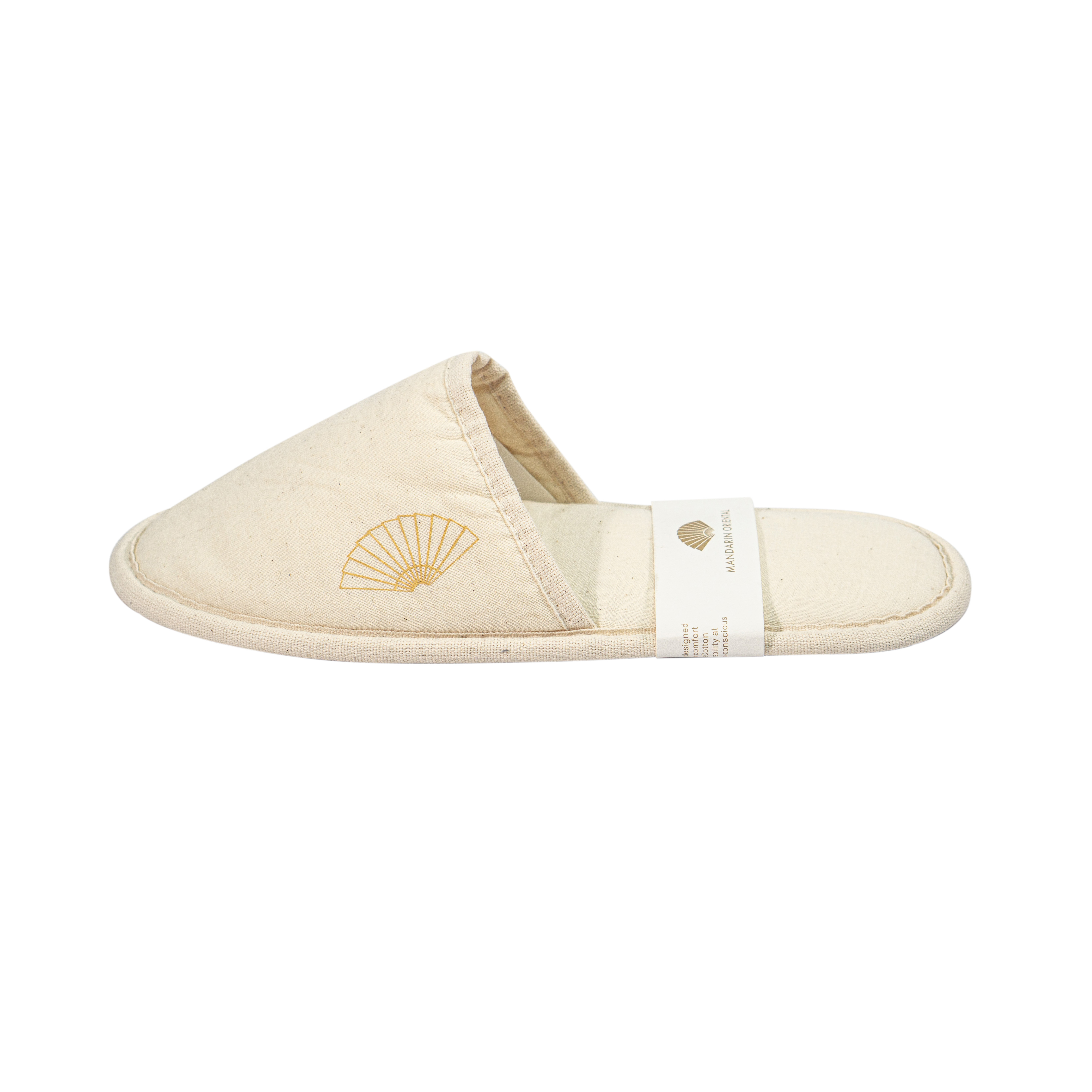 Wholesale OEM Eco-Friendly Canvas Cork Sole Hotel Spa Slippers Custom Logo 