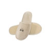 Custom Logo Velour Embroidered Hotel Spa Slippers Supplier