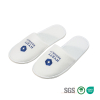 Custom Logo Brushed Polyester Hotel Slippers Wholesale OEM Supplier