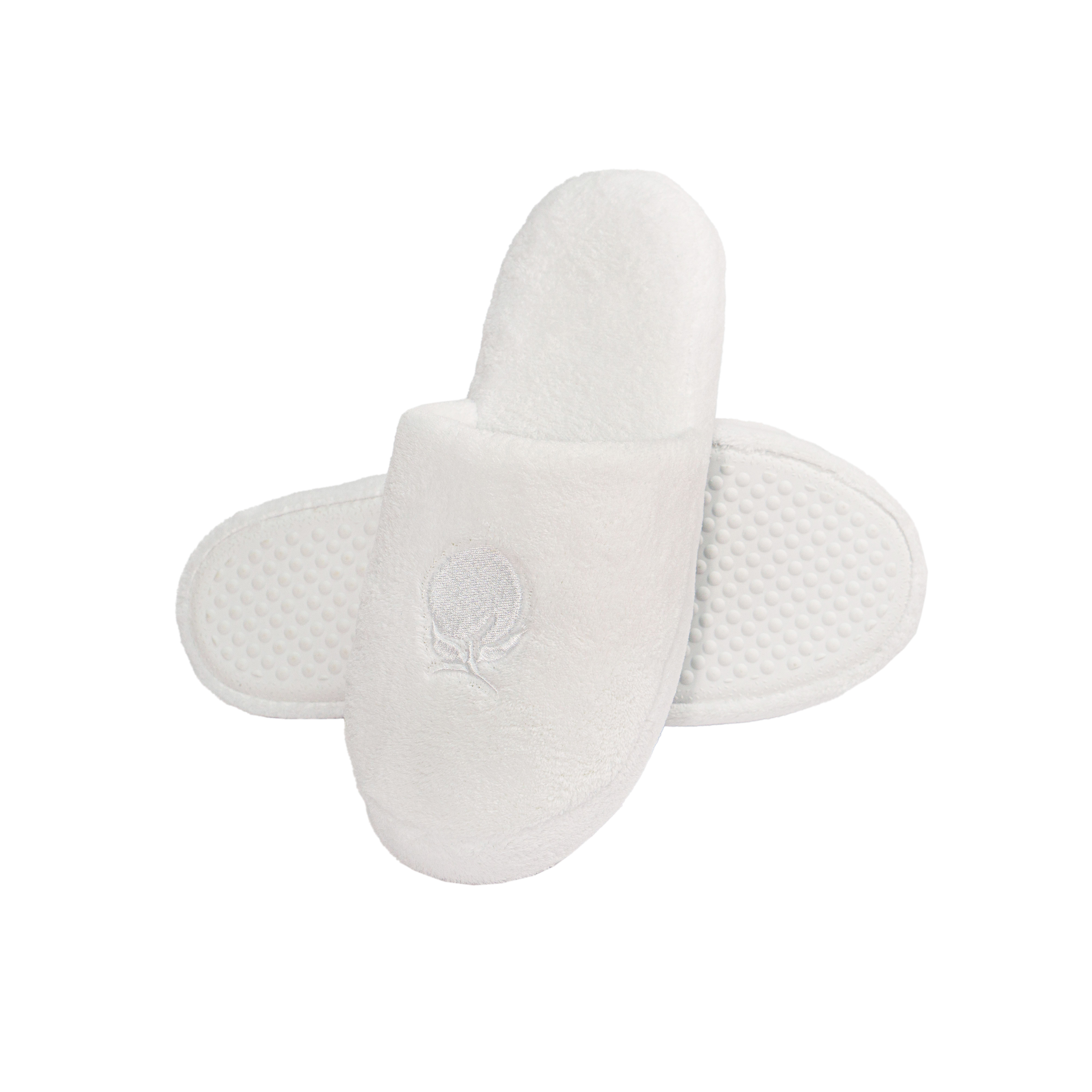 Custom Coral Fleece Foam Spa Slippers Luxury Hotel Slippers Bulk Manufacturer