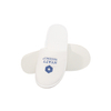 Custom Logo Brushed Polyester Hotel Slippers Wholesale OEM Supplier